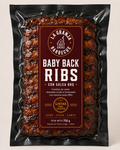 Baby Back Ribs Ahumadas Con Salsa BBQ
